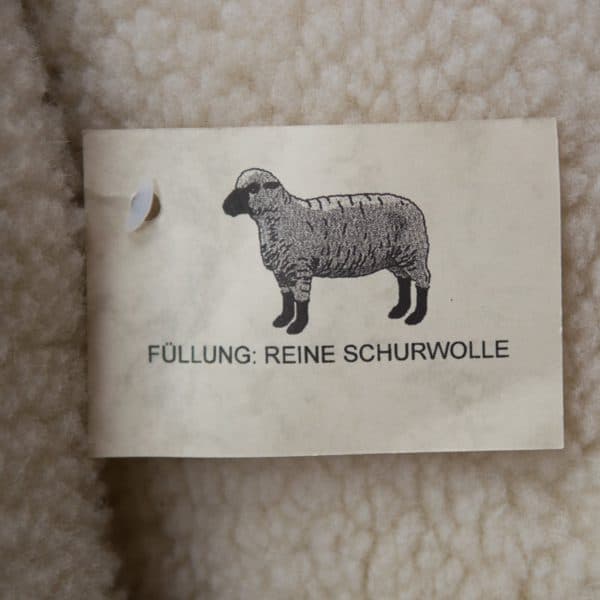 Schweizer Bettwaren Schweizer Schafwollkissen mit Wollflor