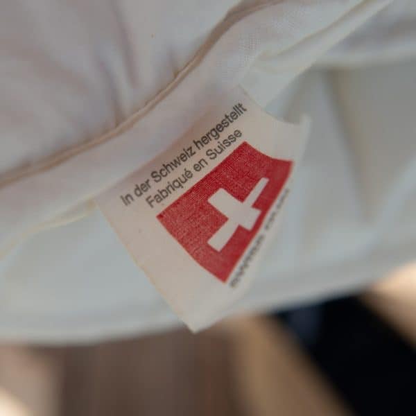 Schweizer Bettwaren Schafwollduvet aus der Schweiz
