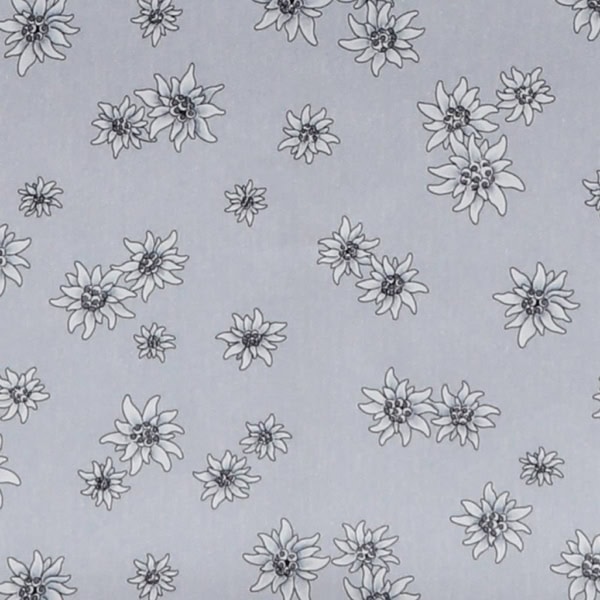 Schweizer Bettwaren 5016006-Edelweiss-silber-Ausschnittjpg