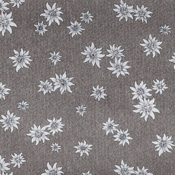 Schweizer Bettwaren 5016008-Edelweiss-braun-Ausschnittjpg